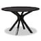 Baxton Studio Elena Modern and Contemporary Grey Fabric and Dark Brown Finished Wood 7-Piece Dining Set 174-10534-10894-Zoro - alternate 2